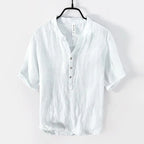 Solvano Linen V-Neck Shirt