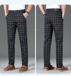 Pienza Spring Plaid Trouser