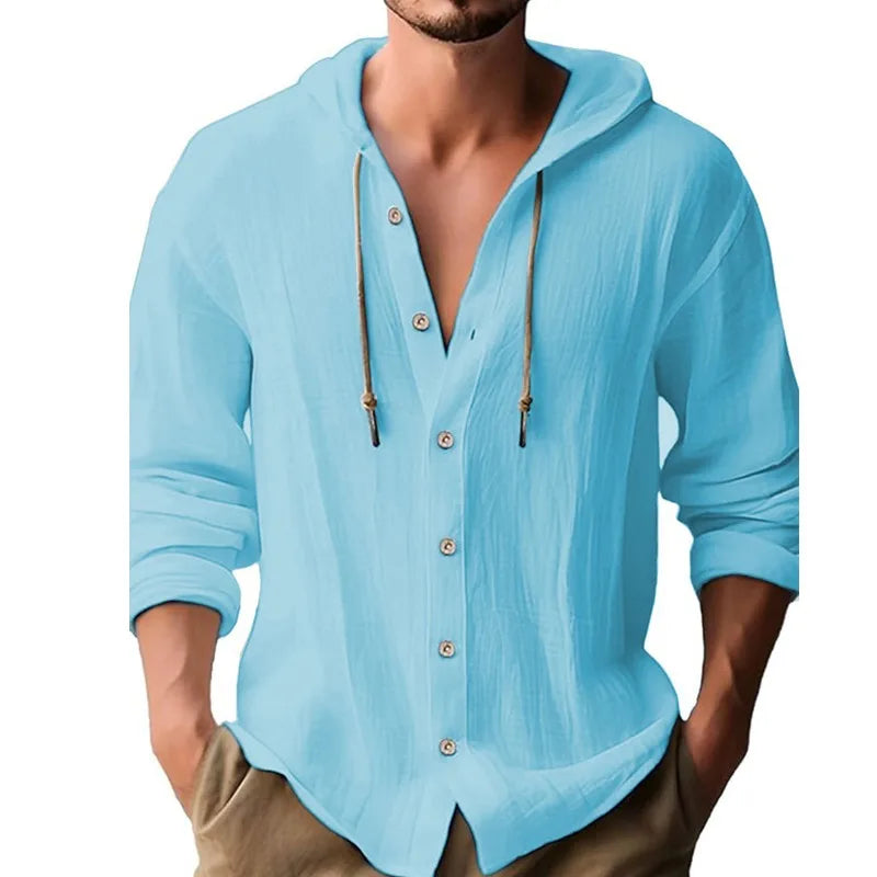Lido Hooded Popover Shirt