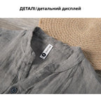 Solvano Linen V-Neck Shirt