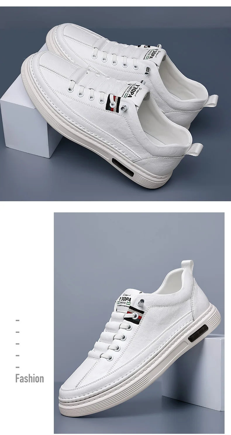 Carvini Leather Slip-On Sneaker