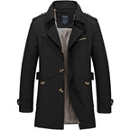 Calviano Mid-Length Trench Coat