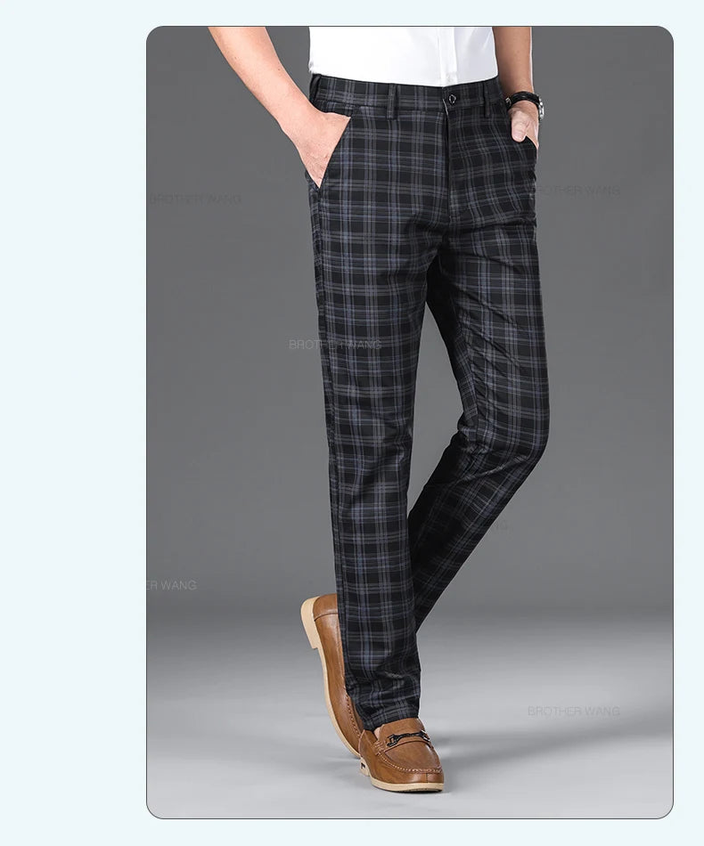 Pienza Spring Plaid Trouser