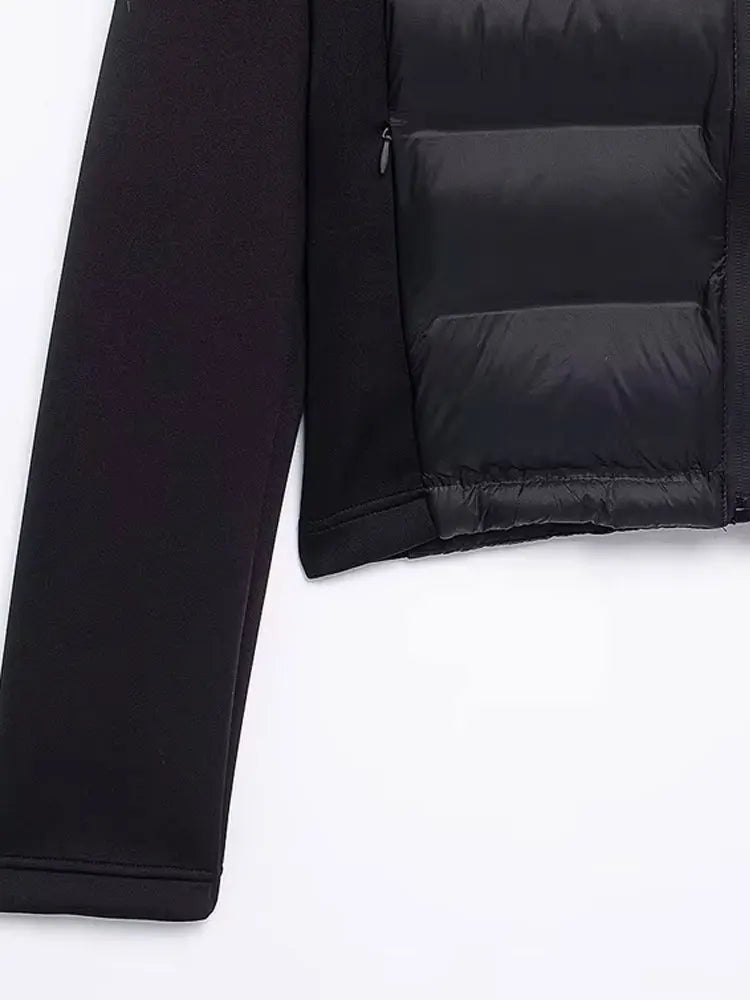 Ravenna Hooded Patchwork Jacket