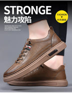 Carvini Leather Slip-On Sneaker