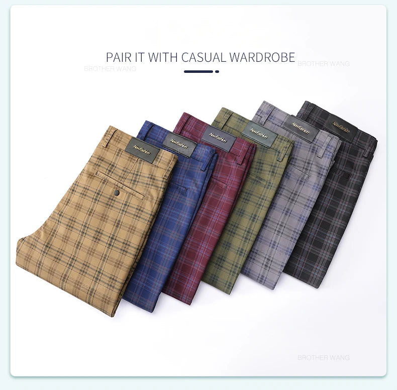 Pienza Spring Plaid Trouser