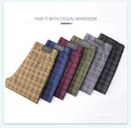 Pienza Spring Plaid Trouser