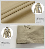 Calviano Mid-Length Trench Coat