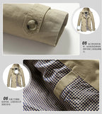 Calviano Mid-Length Trench Coat