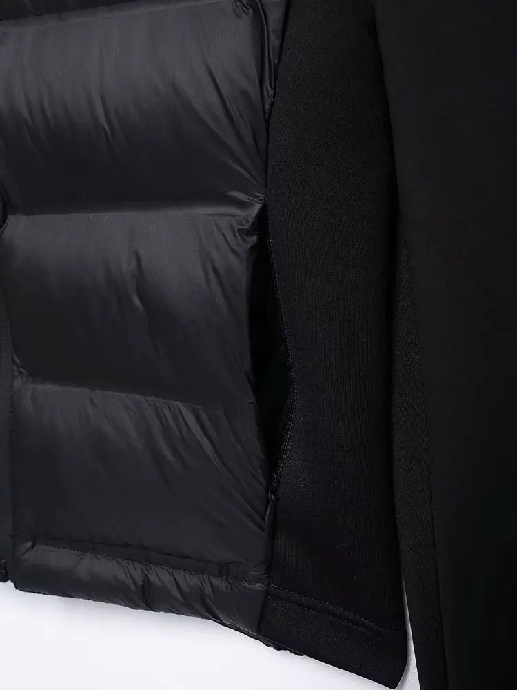 Ravenna Hooded Patchwork Jacket