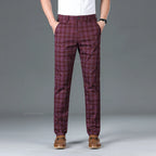 Pienza Spring Plaid Trouser
