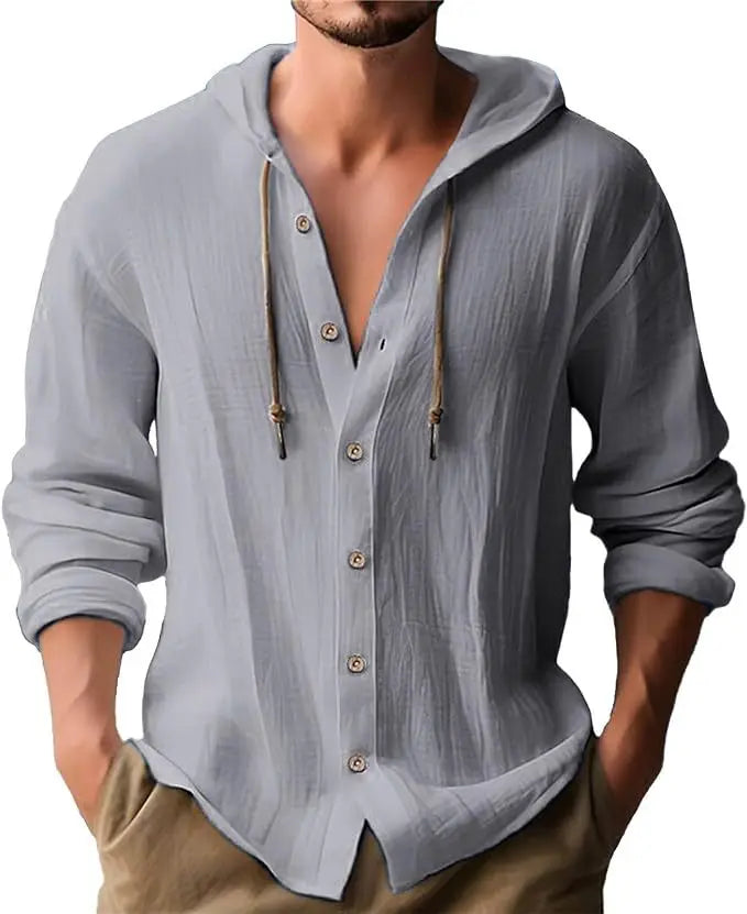 Lido Hooded Popover Shirt