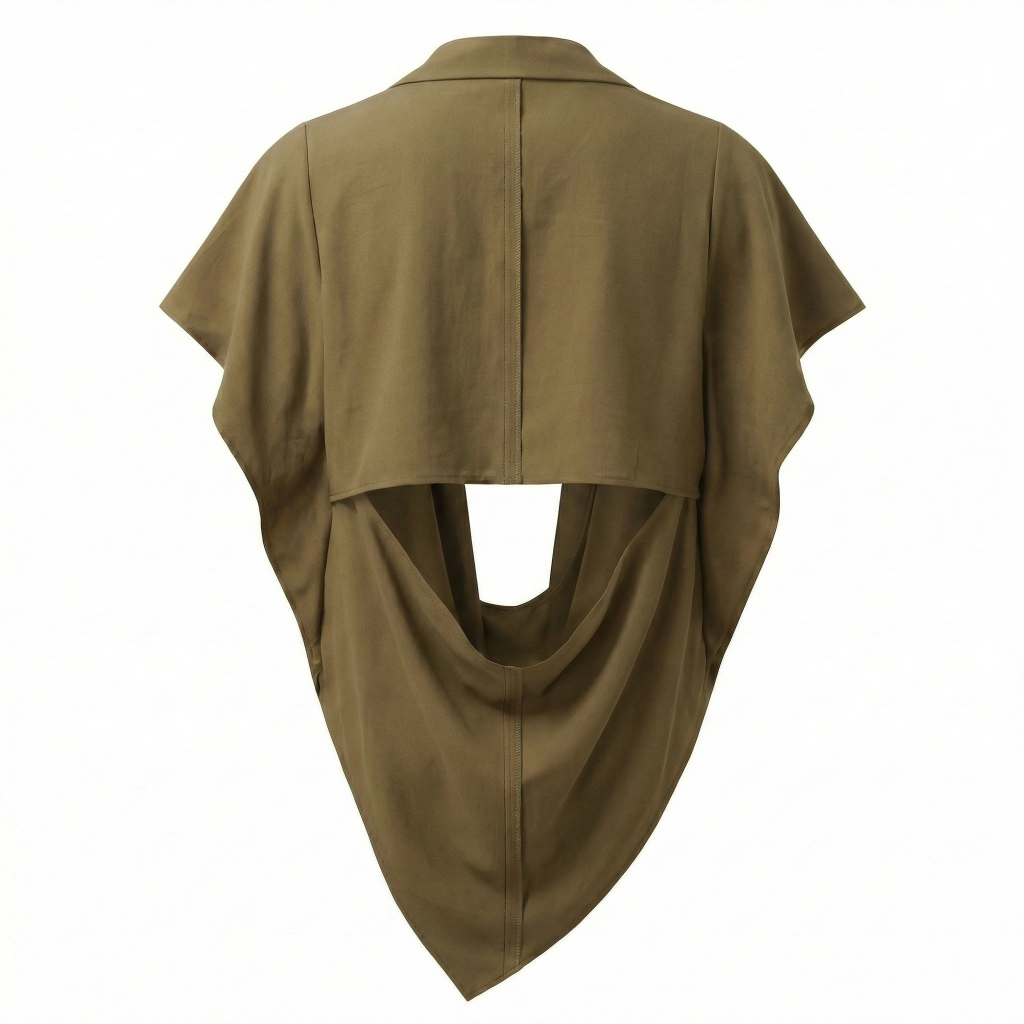 San Gimignano Draped Cape
