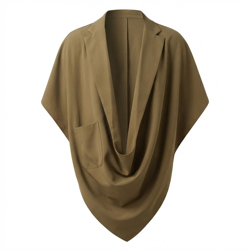 San Gimignano Draped Cape