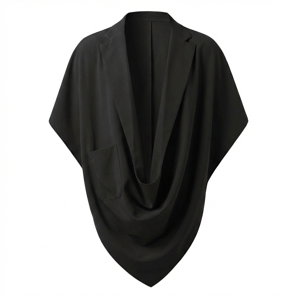San Gimignano Draped Cape