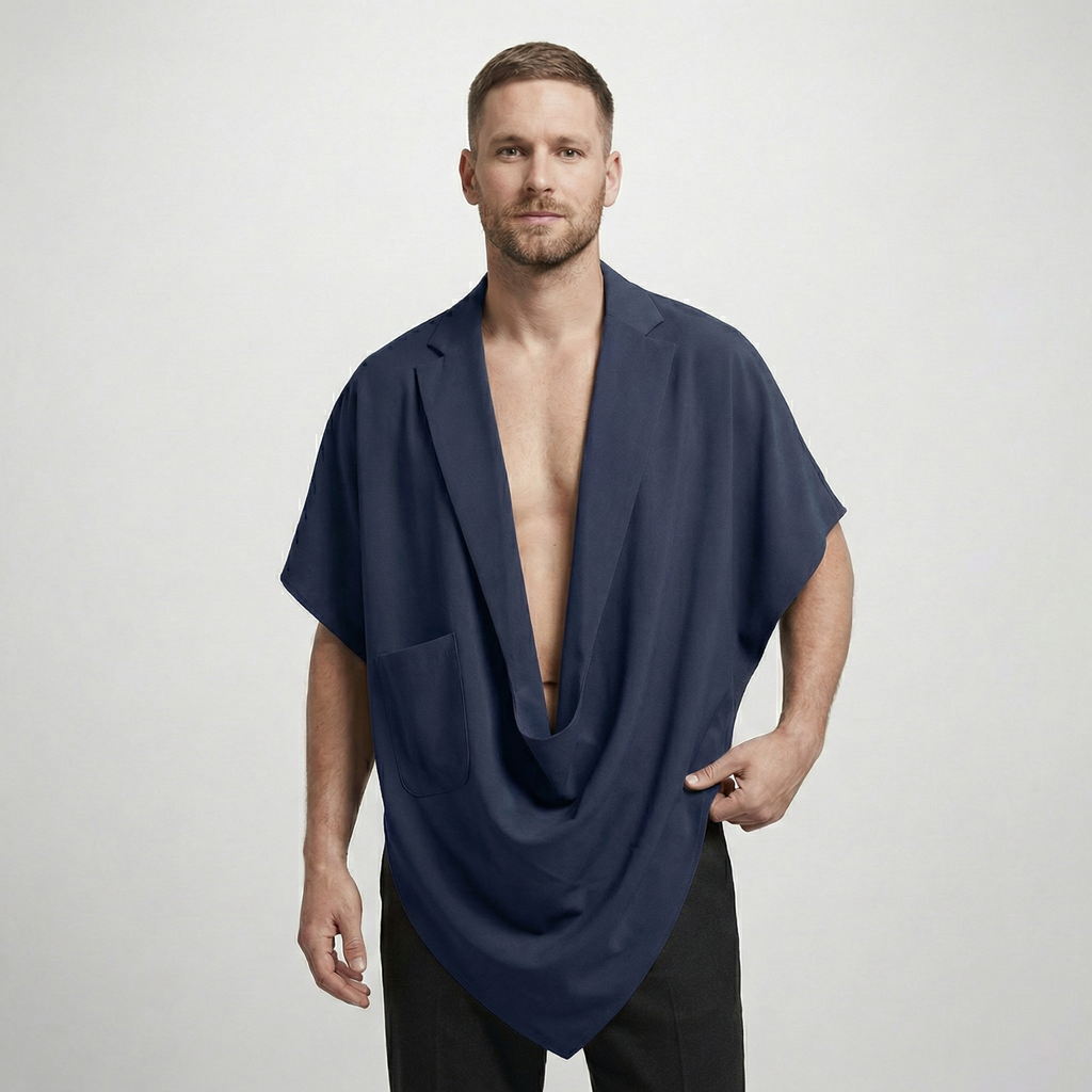 San Gimignano Draped Cape