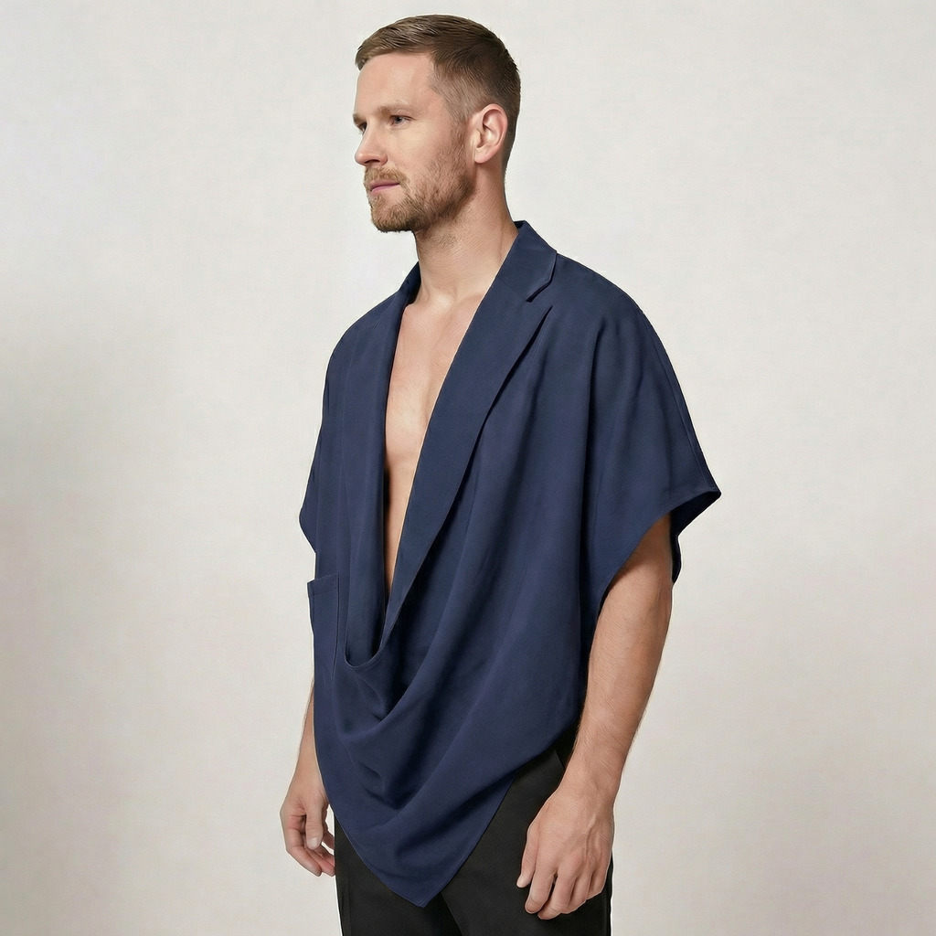 San Gimignano Draped Cape