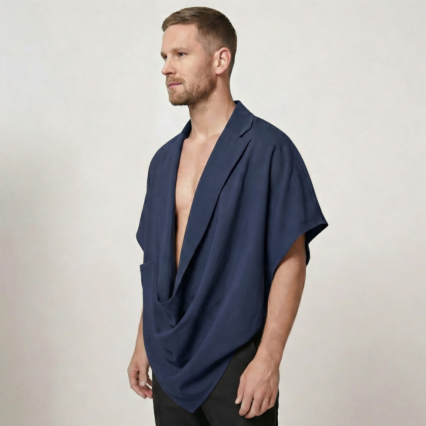 San Gimignano Draped Cape