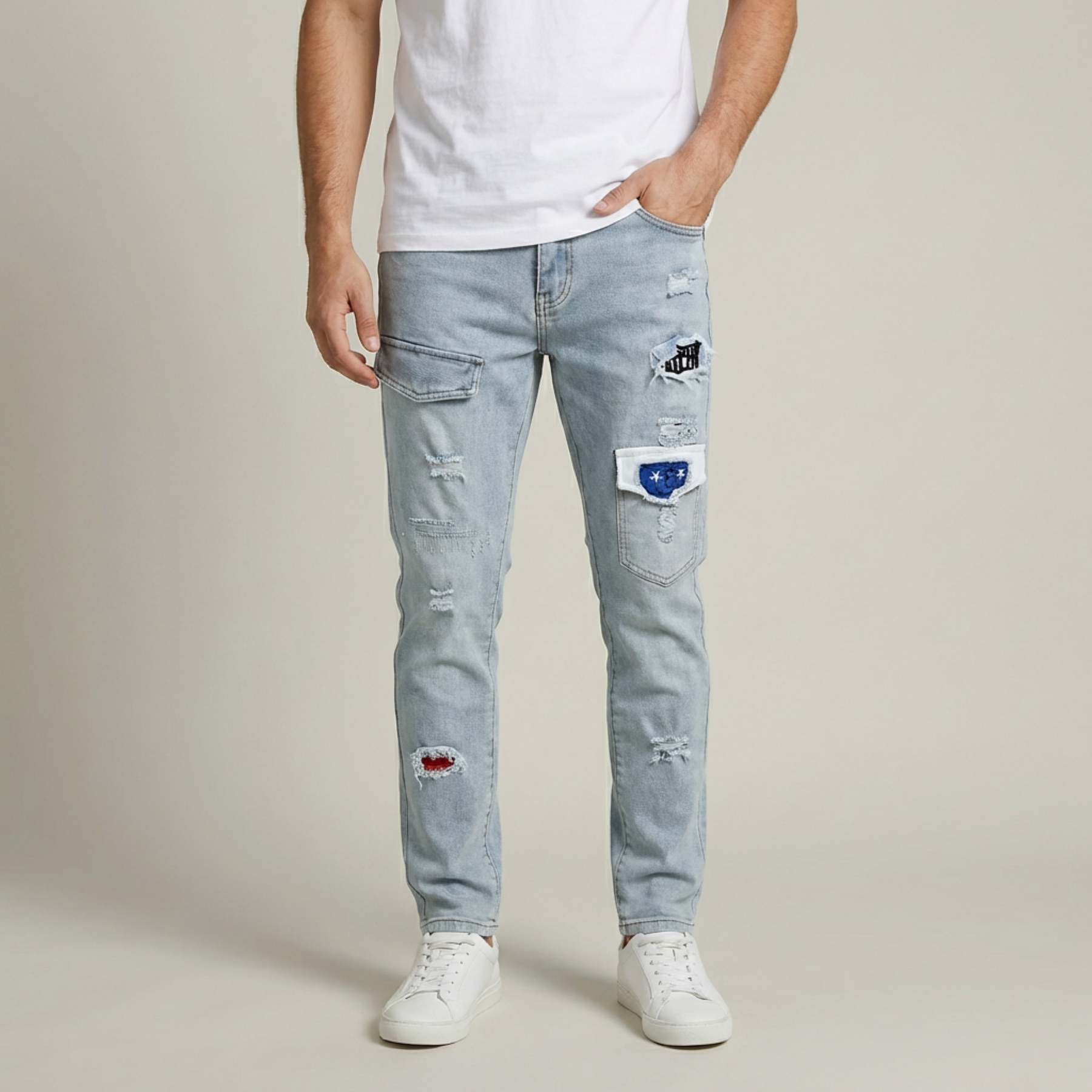 Sansepolcro Distressed Jean