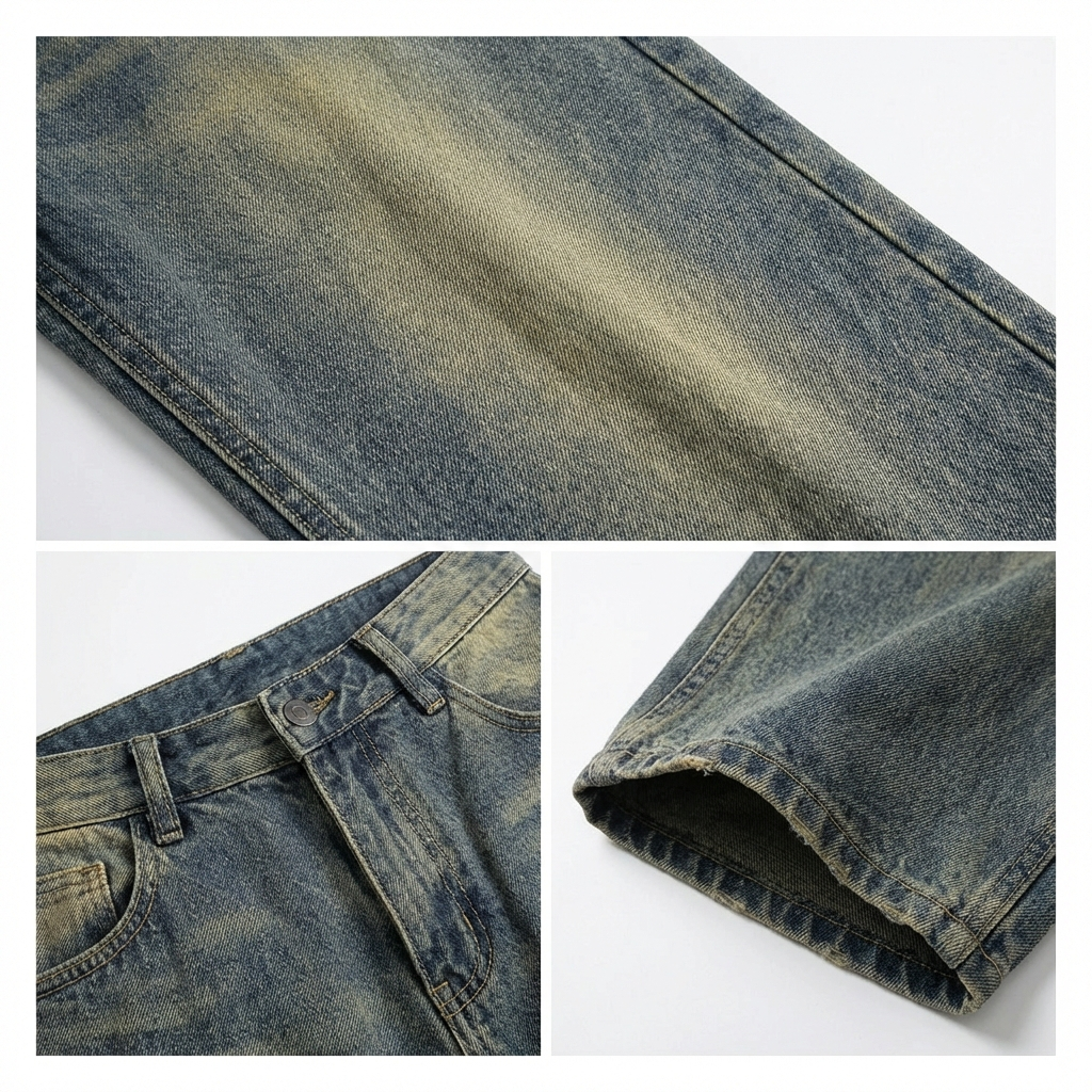 Santino Faded Wide Jean