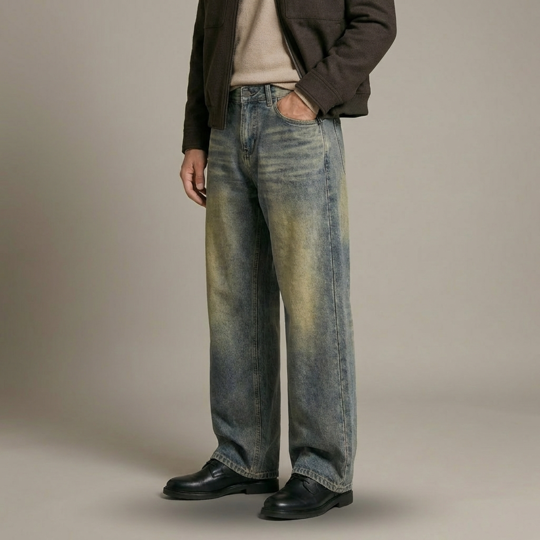Santino Faded Wide Jean