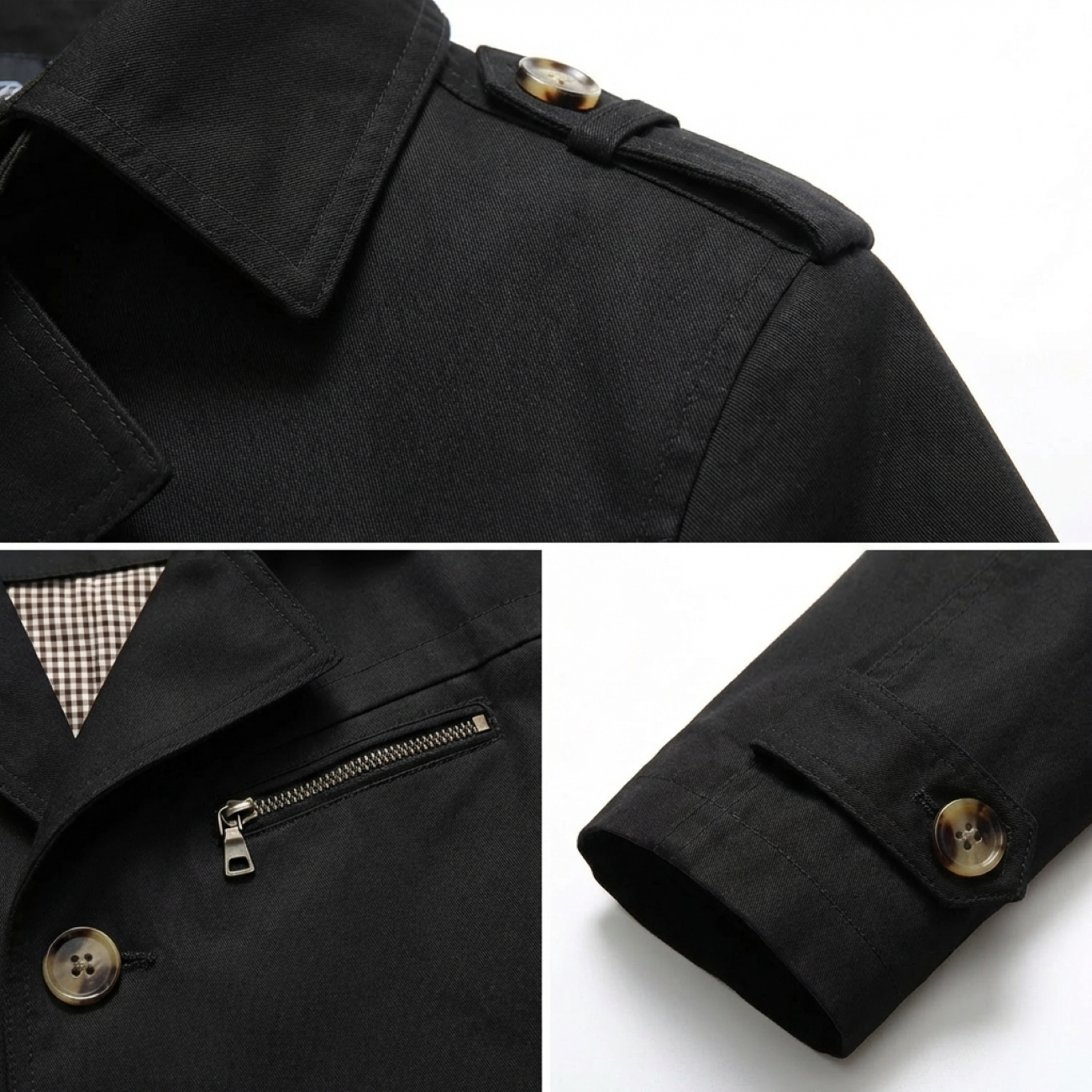 Sarteno Classic Trench Coat