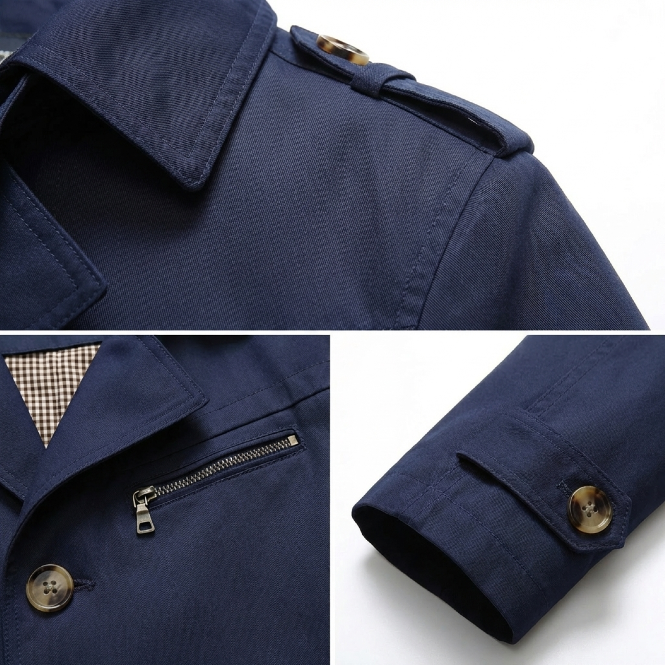 Sarteno Classic Trench Coat