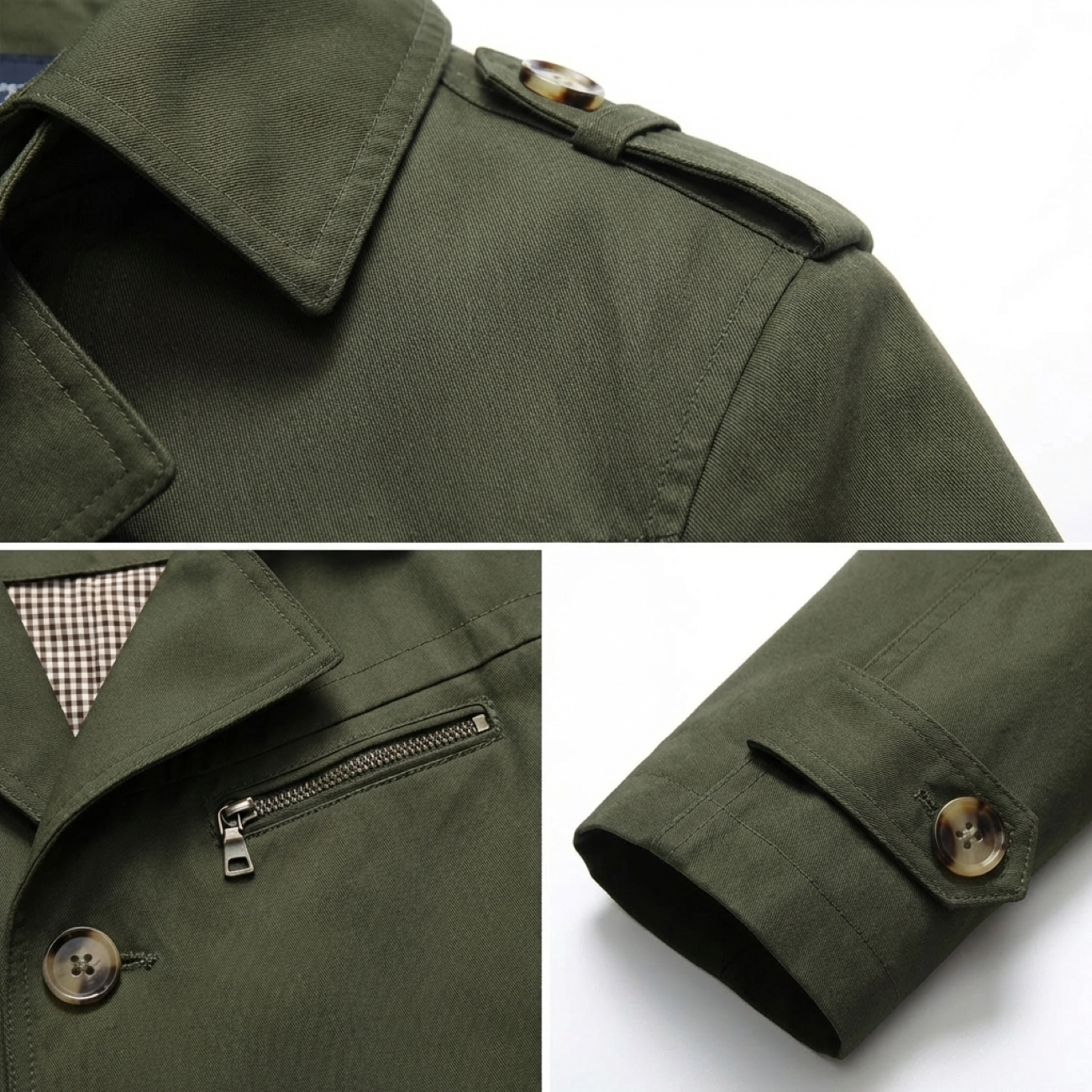 Sarteno Classic Trench Coat