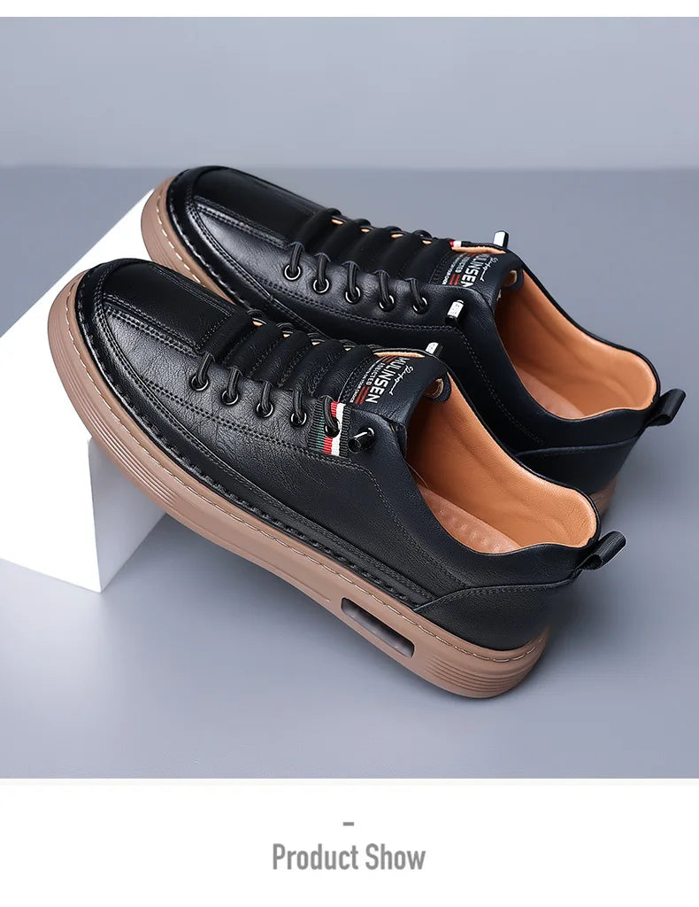 Carvini Leather Slip-On Sneaker