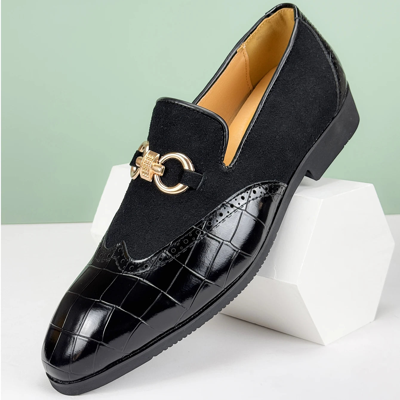 Lanciano Pointed Oxford Loafer