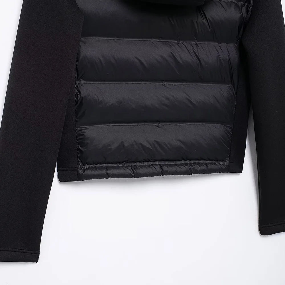 Ravenna Hooded Patchwork Jacket