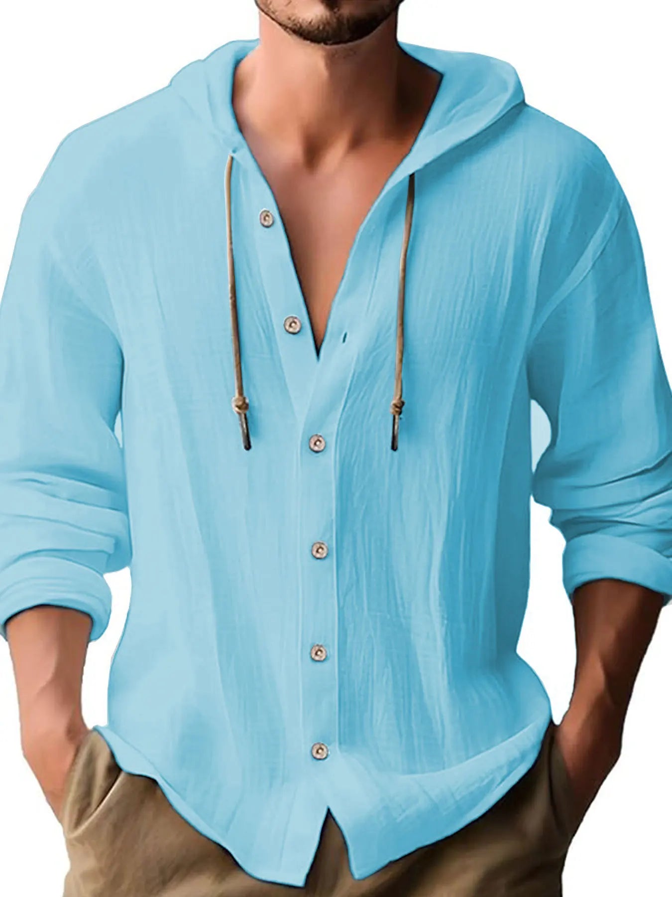 Lido Hooded Popover Shirt