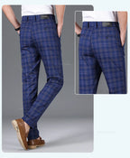 Pienza Spring Plaid Trouser