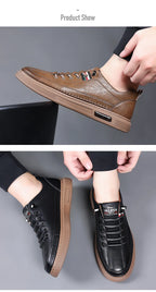 Carvini Leather Slip-On Sneaker