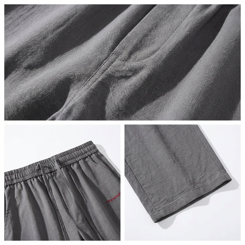 Sciacca Tailored Drawstring Pants