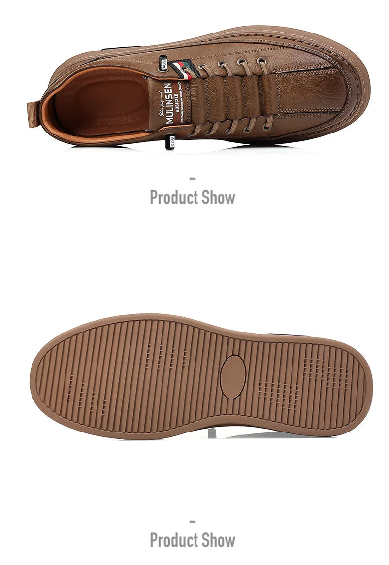 Carvini Leather Slip-On Sneaker