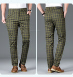 Pienza Spring Plaid Trouser