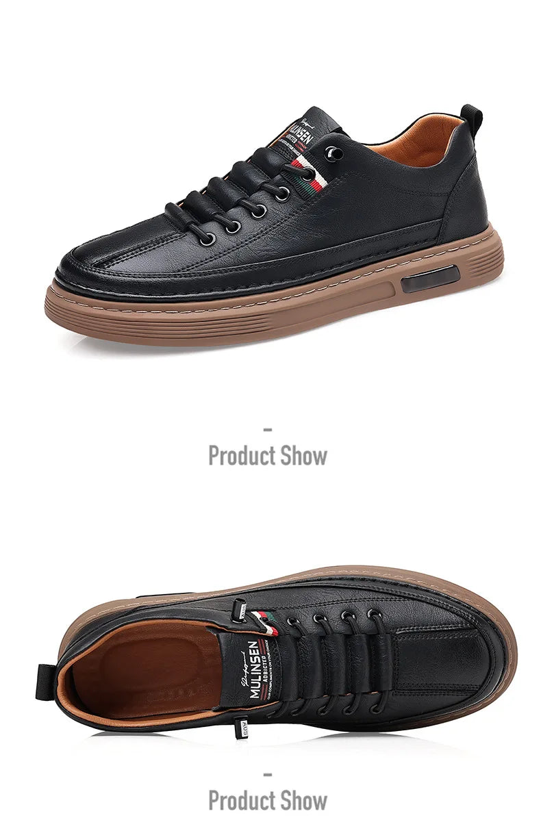 Carvini Leather Slip-On Sneaker