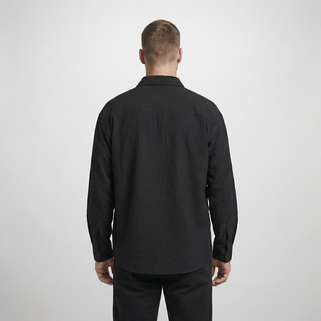Senise Oversized Button-Up Shirt