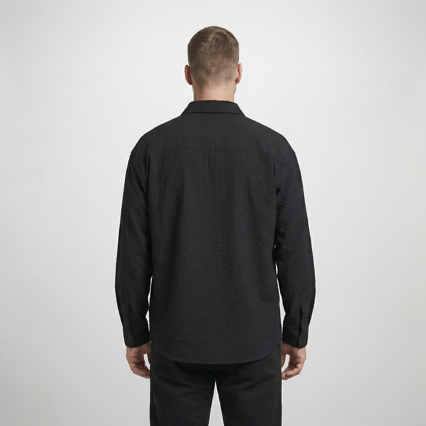 Senise Oversized Button-Up Shirt