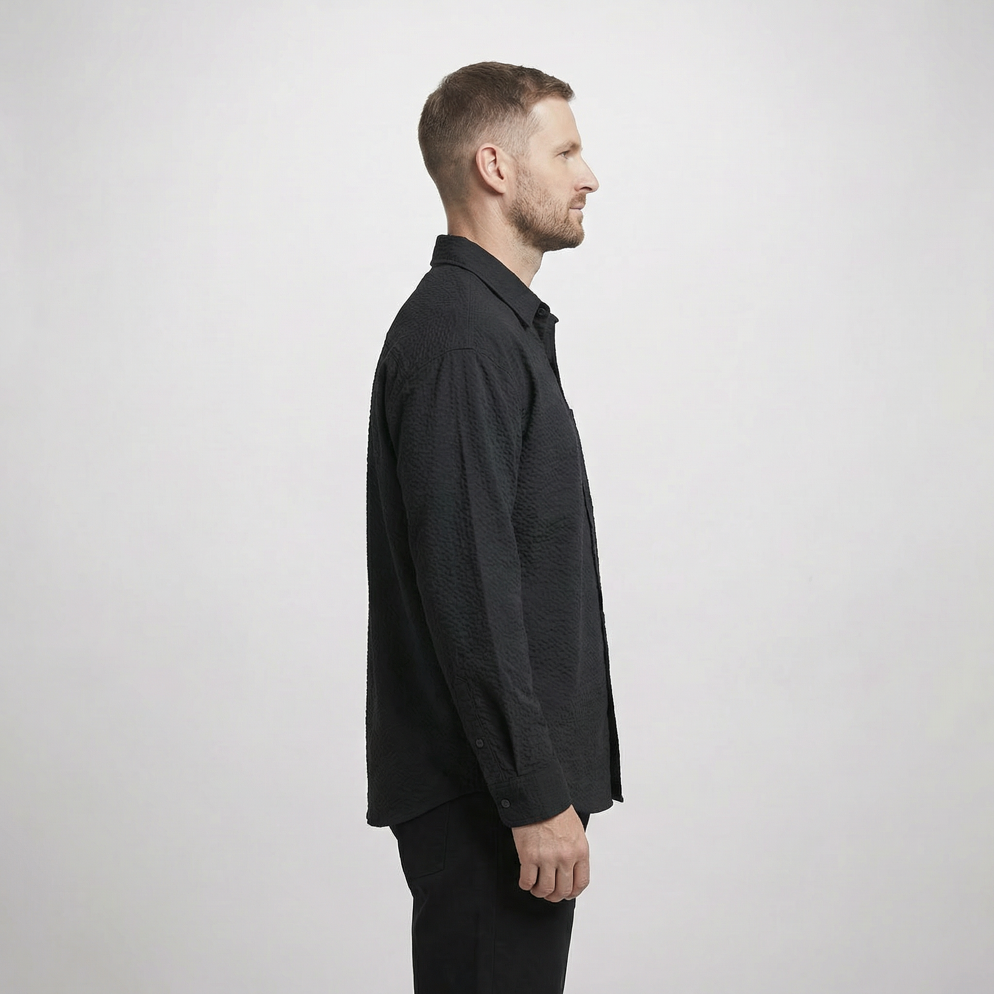 Senise Oversized Button-Up Shirt