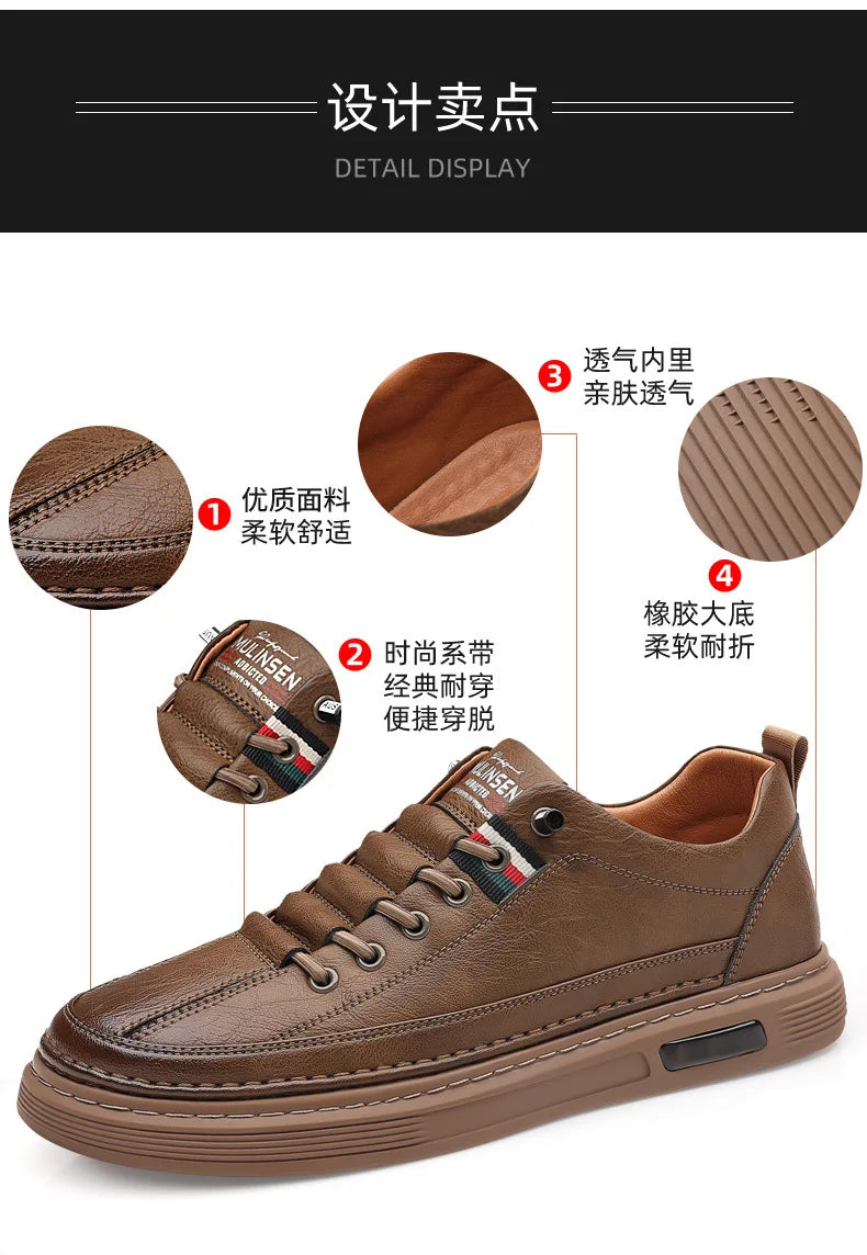 Carvini Leather Slip-On Sneaker