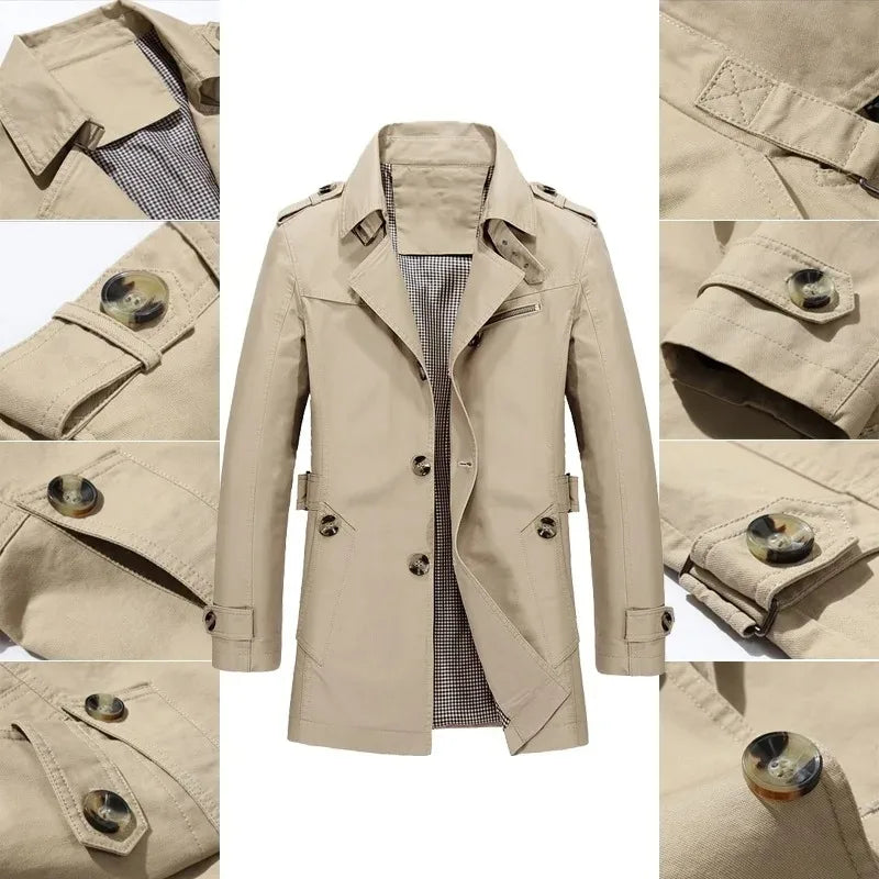 Marzeto Long Trench Coat
