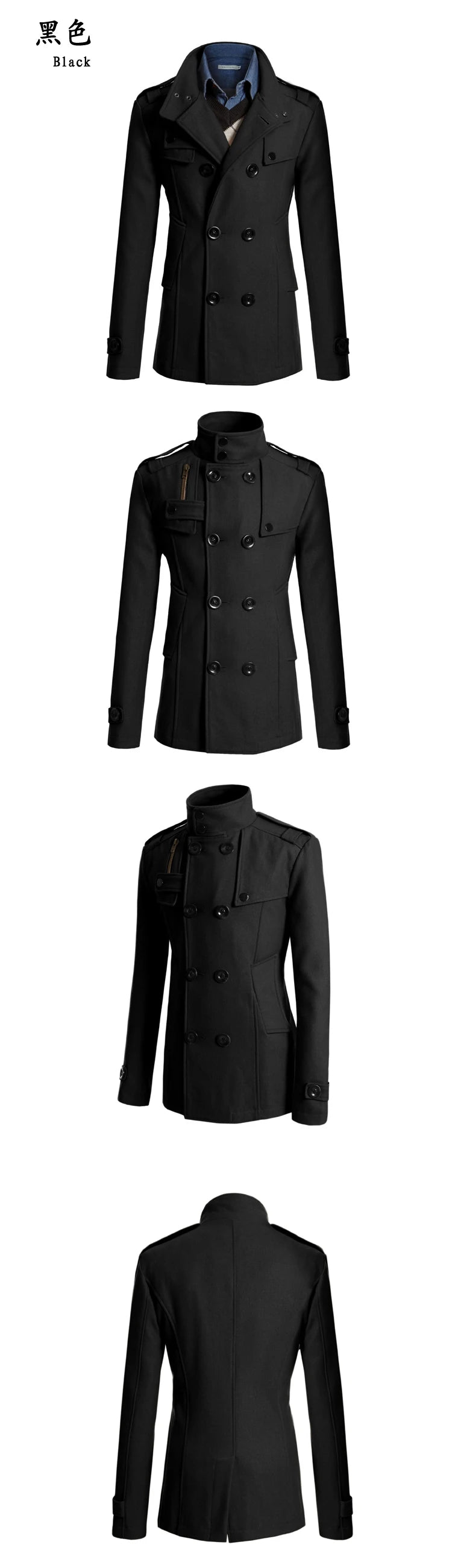 Altavilla Wool Overcoat
