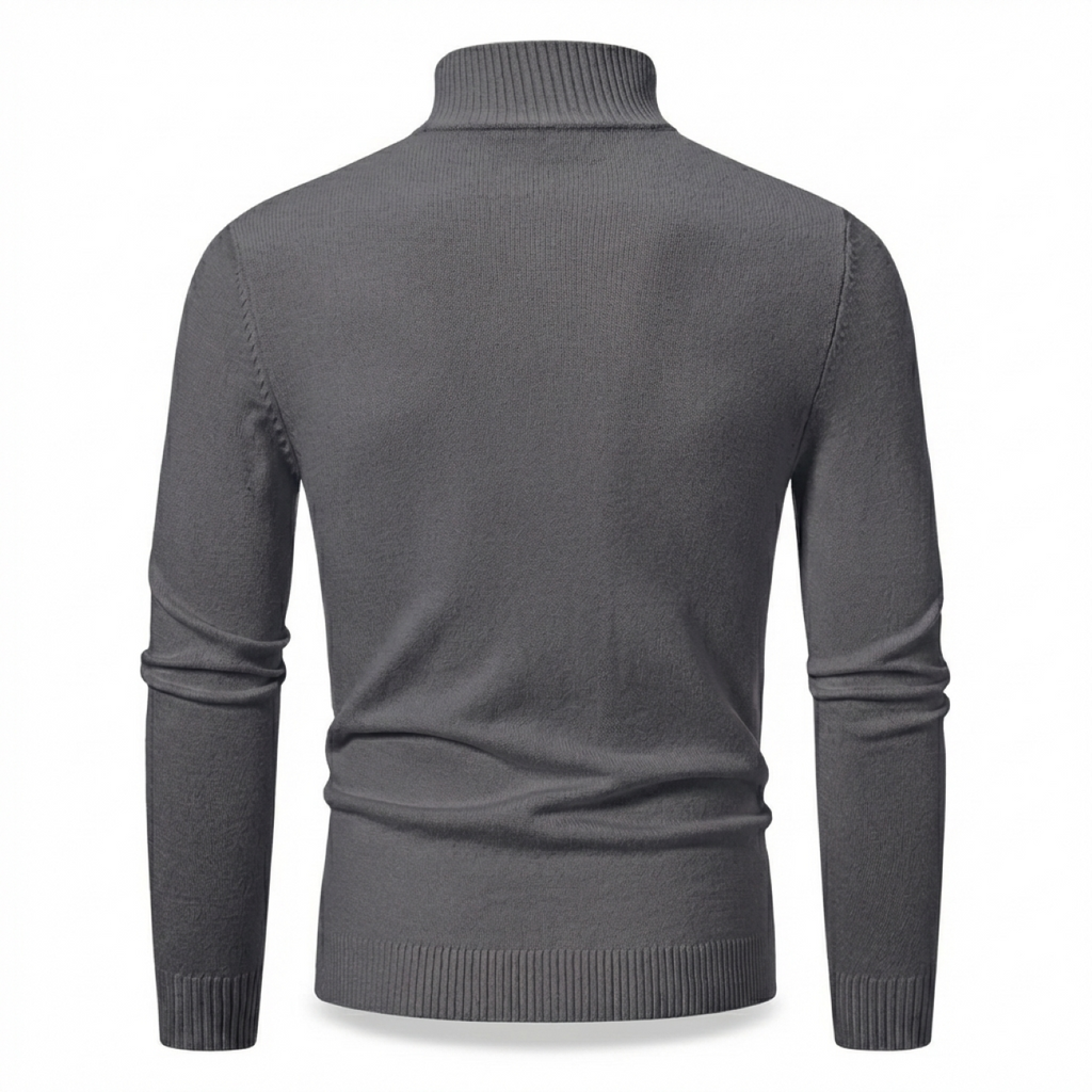 Silex Zip Neck Sweater