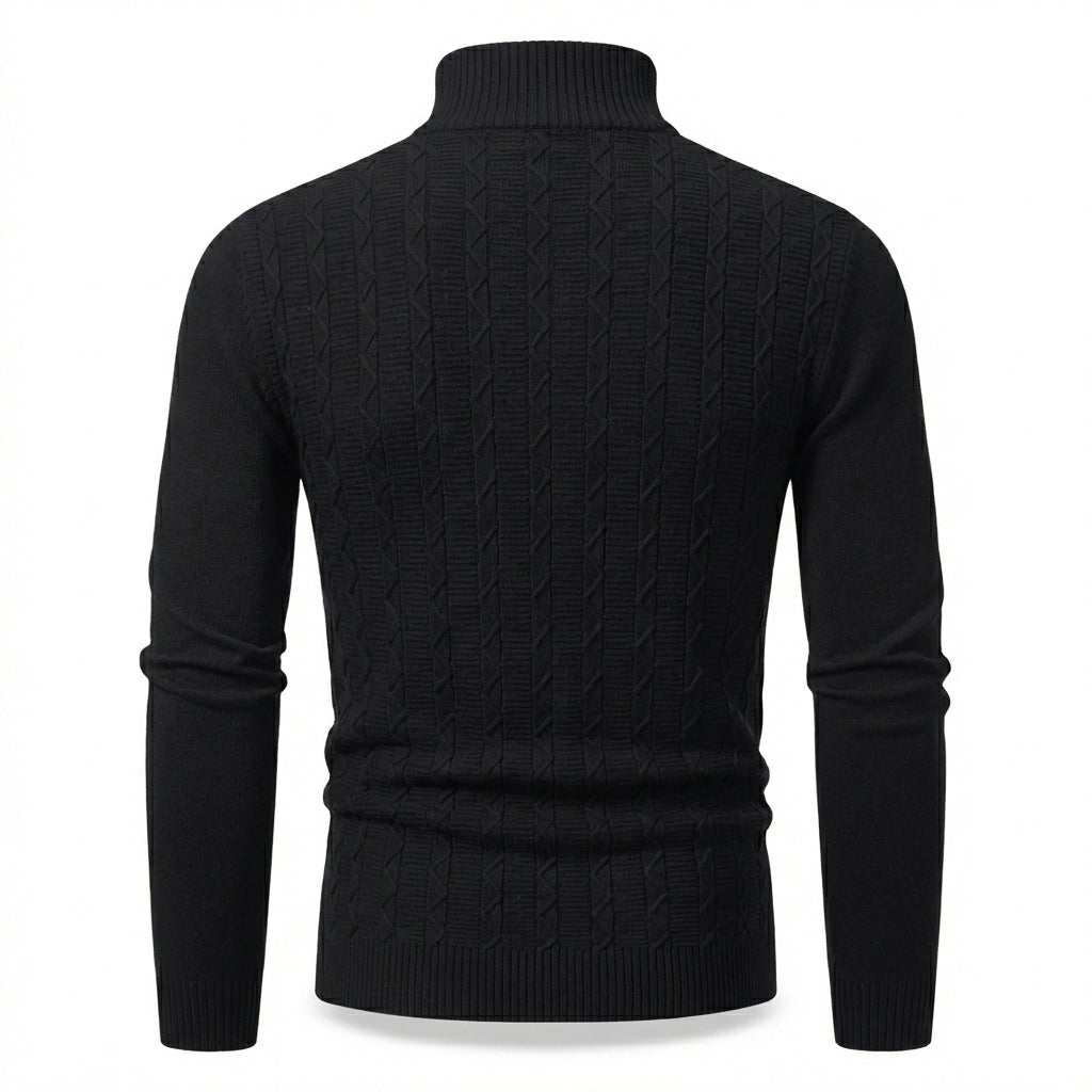 Silex Zip Neck Sweater