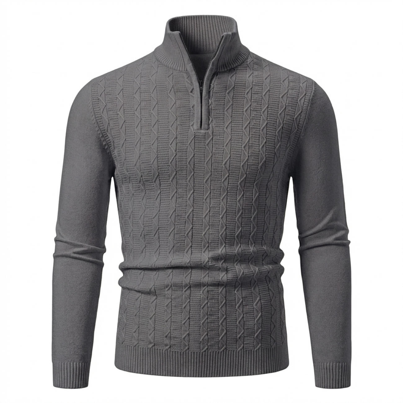 Silex Zip Neck Sweater