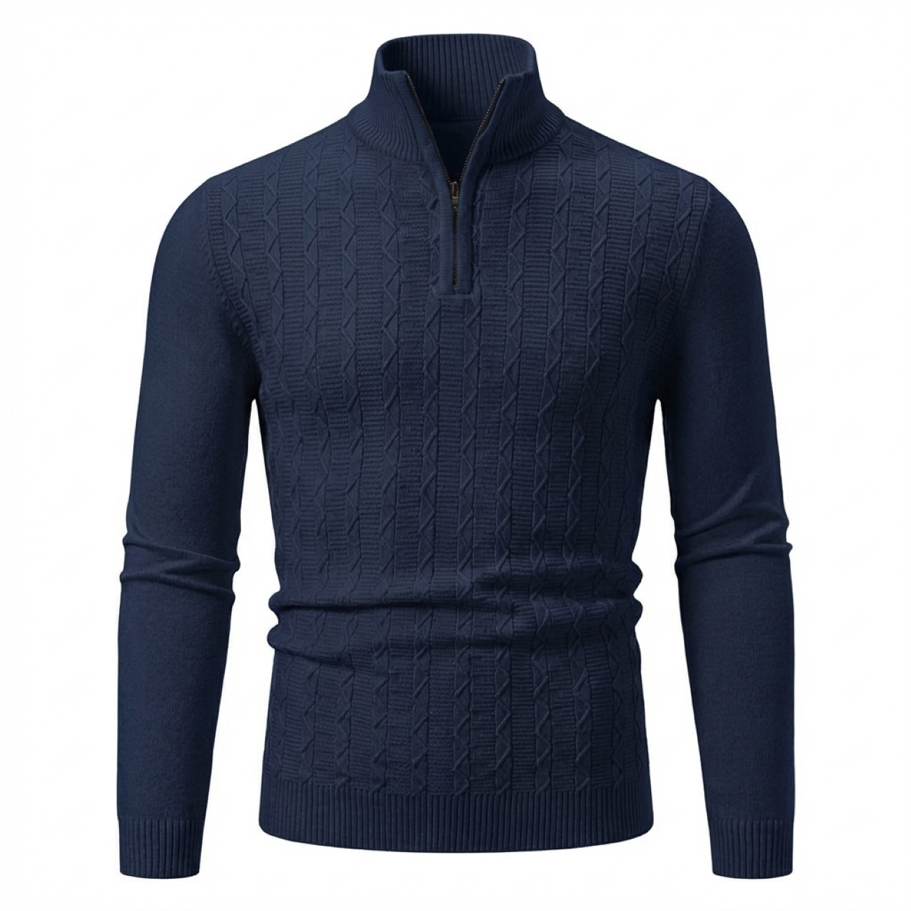 Silex Zip Neck Sweater