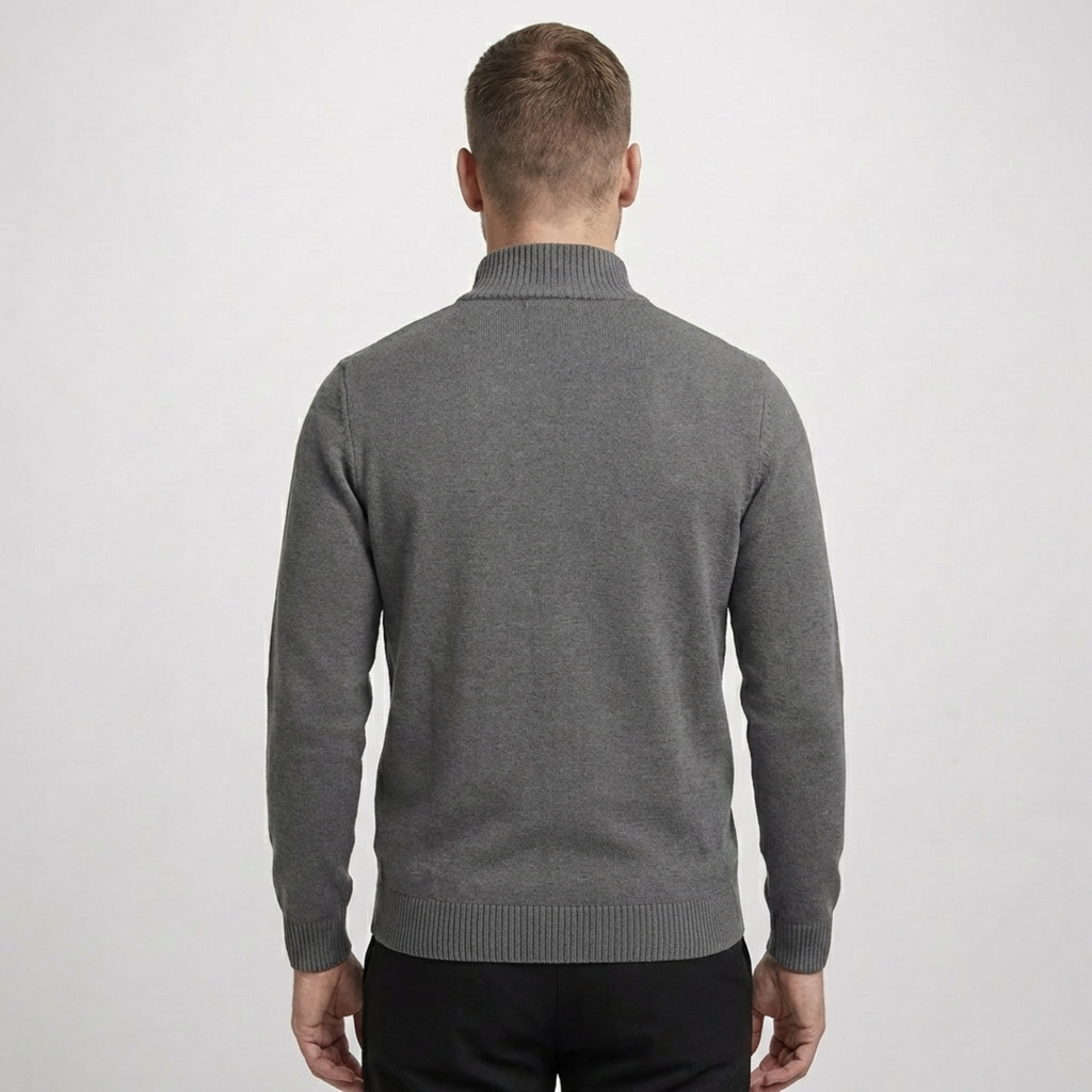 Silex Zip Neck Sweater