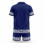 Siracusa Patterned Shirt & Shorts Set